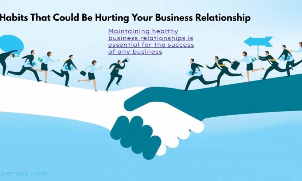 keep business relationship