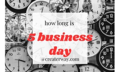 5 BUSINESS DAYS