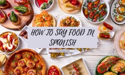 HOW TO SAY FOOD IN SPANISH