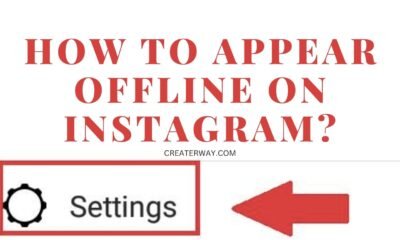 HOW TO APPEAR OFFLINE ON INSTAGRAM?