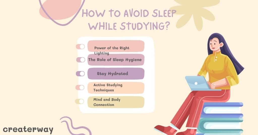 HOW TO AVOID SLEEP WHILE STUDYING