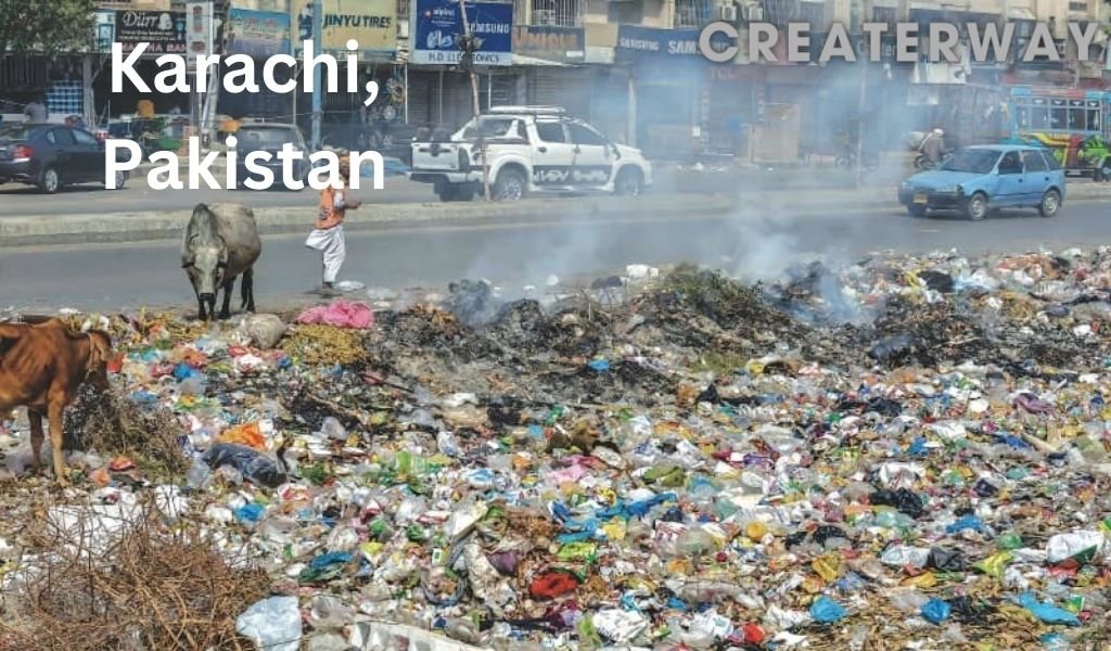 Karachi, Pakistan polluted city in the world